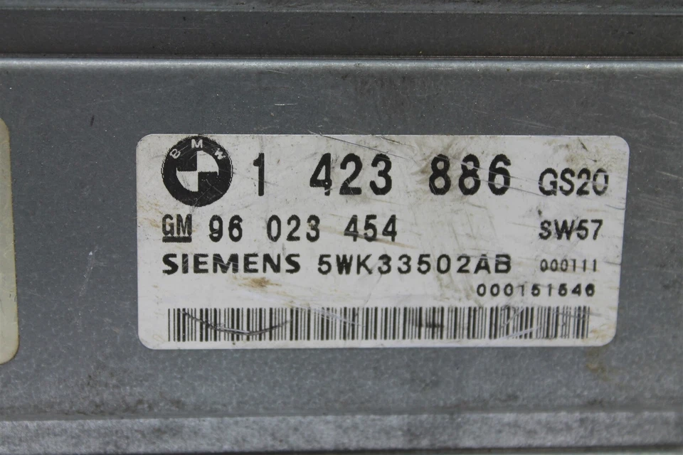 1423886GS20 BMW 528i 2000 Unidad de control de transmisión Módulo TCU 246 4G8-B2 Foto 3 de 4