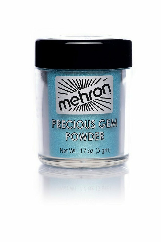Mehron Precious Gem Powder – Black Onyx, 5 G, Glänzendes Make-up-Puder