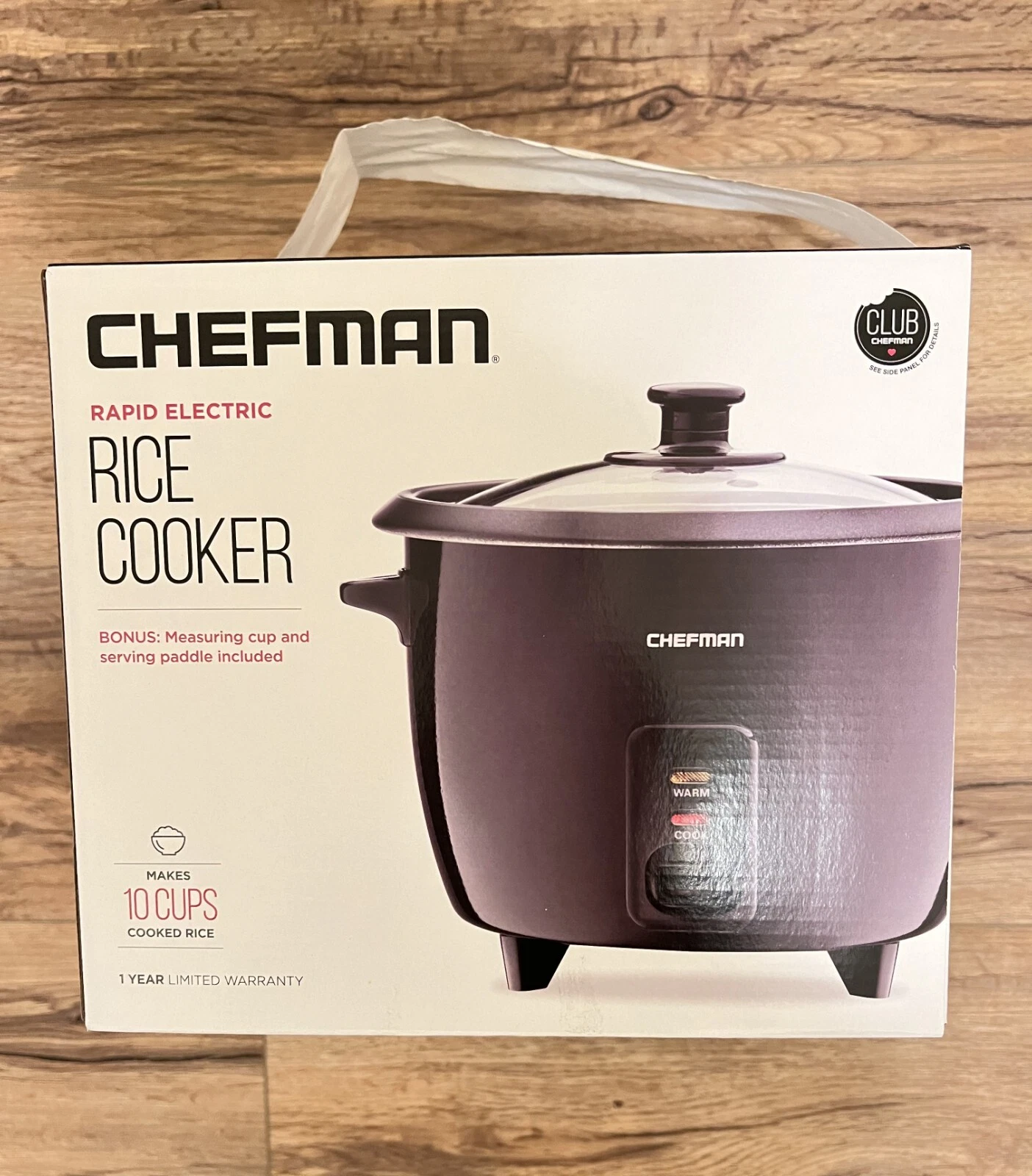 chef man 10 cup rice cooker