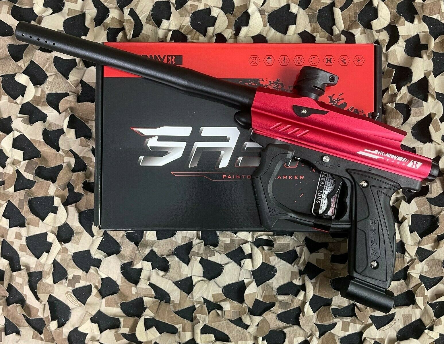 - Dust Red/black