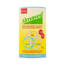 Almased Meal Replacement Shake 17.6oz Protein Powder for Weight Loss Metaboli...