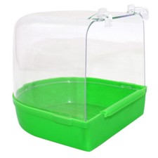 Bird Bath Cage Eco-friendly Bird Bath Cage Bird Bath Covered Canary Birds