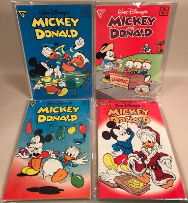 Walt Disney's Mickey and Donald Comics (10) Lot #MD-1, NRMT