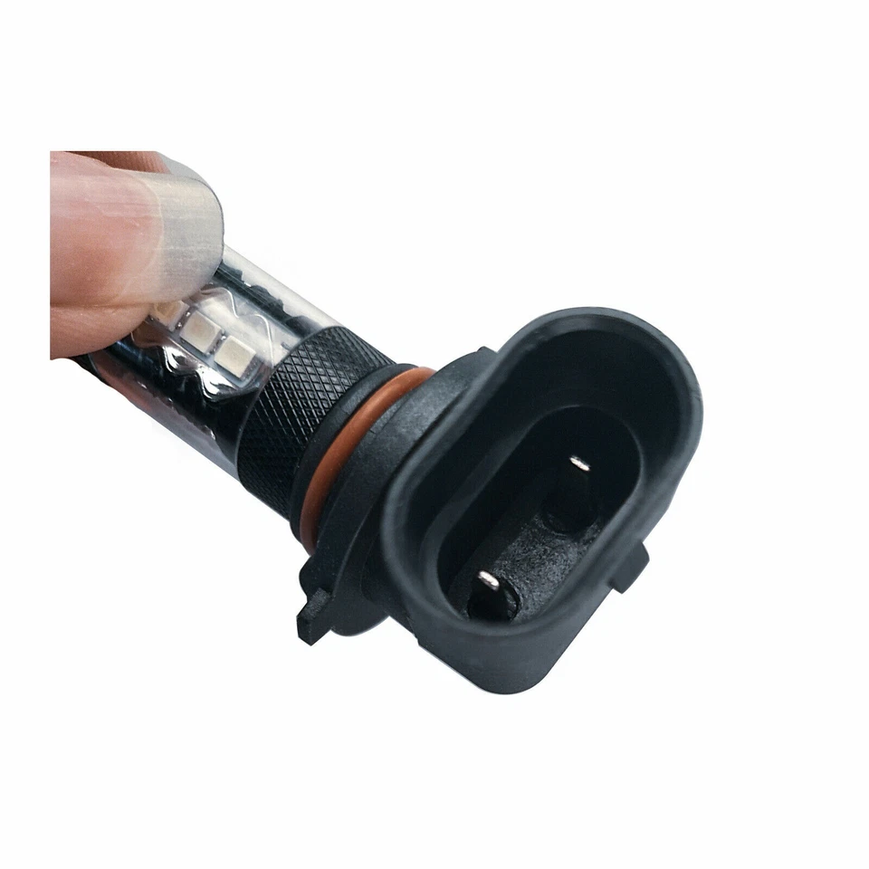 9005 9006 H10 9145 8000K Ice Blue 160W LED Fog Light Foglight Bulbs Kit - Image 3 of 4