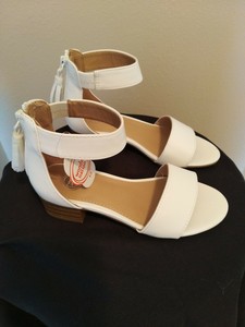 cute white sandals