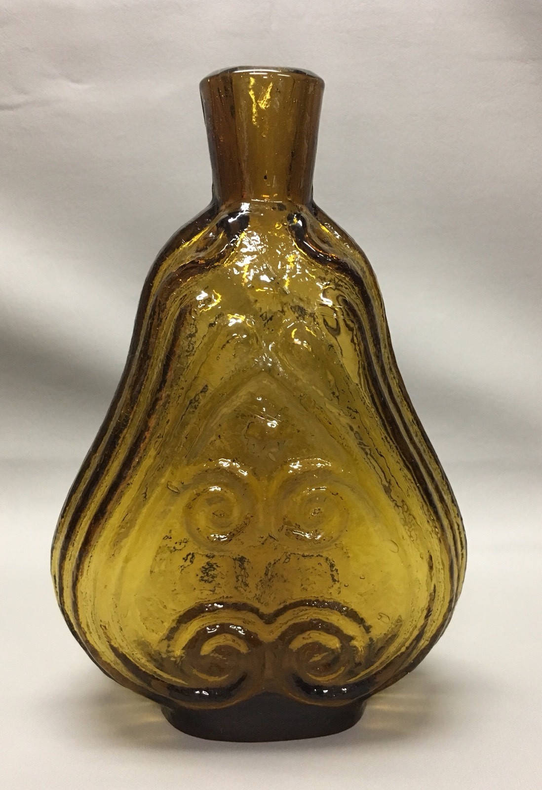 Bottle Vintage Brown Glass Decanter Bottle eBay