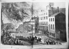 Der Union Army Einzug In Richmond, 3. April 1865 - Harper's Weekly, Original