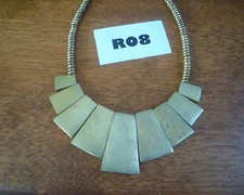 BEAUTIFUL VINTAGE ZAD NECKLACE SORT OF EGYPTIAN STYLED OUR R08