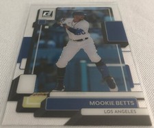 2022 Panini Chronicles Clearly Donruss Baseball Mookie Betts Los Angeles Dodgers