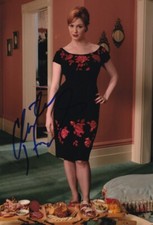 CHRISTINA HENDRICKS signed autograph 20x30cm MAD MEN in person autograph COA