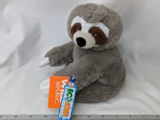 Wild Republic Ecokins Sloth Plush 7 Inch Stuffed Animal Toy