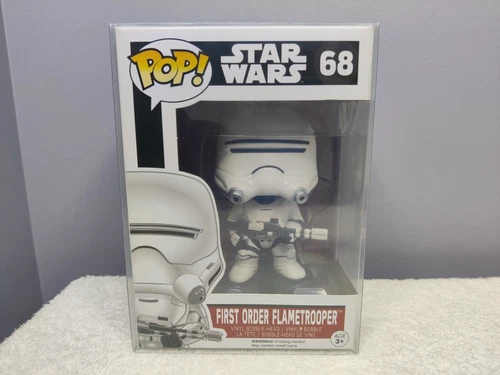 Funko Pop Star Wars First Order Flametrooper #68 w/Protector
