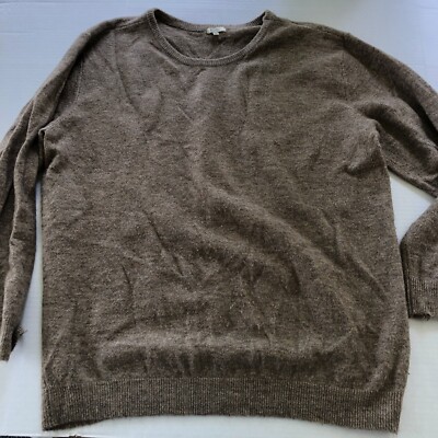 Kori America Brown Soft Pullover Sweater Plus Size 2XL A3659