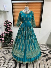 Attractive Faux Georgette Top Lehenga With Fancy Dupatta For Women  Girls