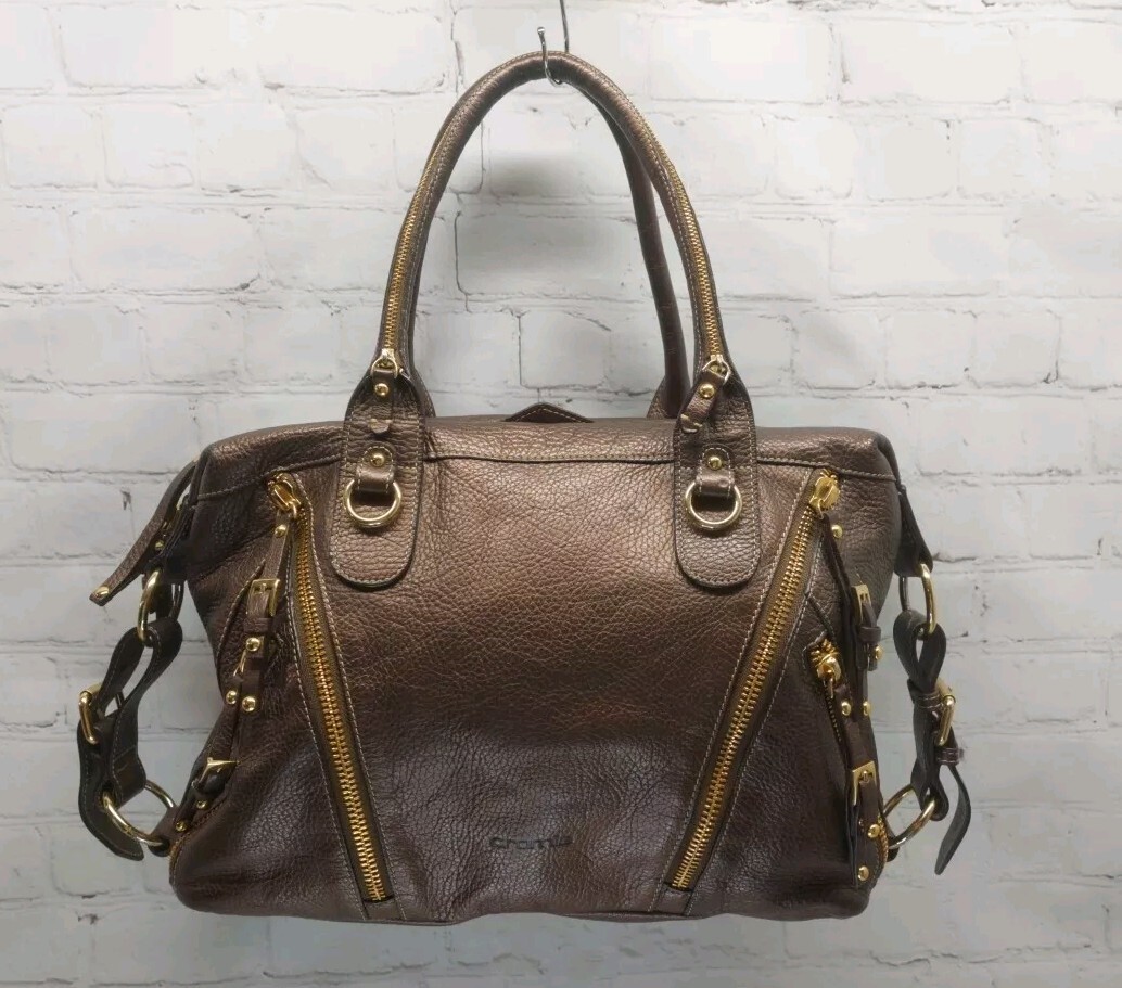 Brown Cromia Backpack Cromia Italian Leather Brown Hobo Boho