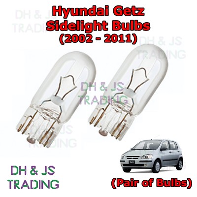 Fits Hyundai Getz Front Sidelights / Park Lights Side Light Bulb Bulbs (02-11)