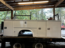 Knapheide Service Truck Body With Tommy Lift & Fuel Pump/Transfer Tank 