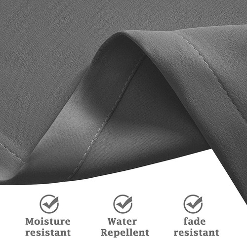 Cortinas exteriores para patio impermeables con aislamiento térmico cortinas opacas - Imagen 18 de 88