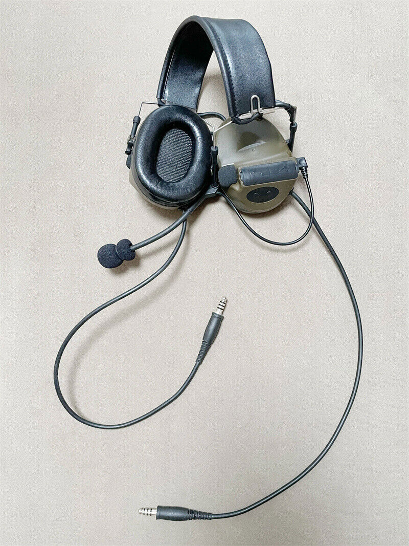 STOCK COMTAC ii COMTAC 2 Tactical Headphones Work TRI PTT TCA PTT