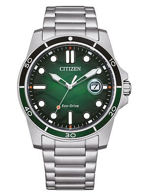 Citizen AW1811-82X Herrenuhr Edelstahl Eco Drive silber