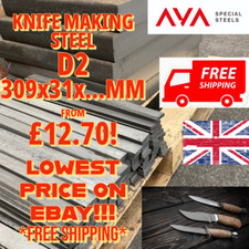 Knife Making Steel D2 Tool Steel * UK seller * Free UK delivery! *100% Seller!*