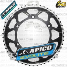 Apico Evolite Schwarzes Hinterrad Ritzel 50T 520 Für Kawasaki KX 250F 2016