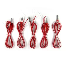 5x3D Printer Parts Heater 12V 40W 6x20 Reprap Cable 100cm For Print head MK8 Set