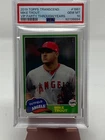 2019 TOPPS TRANSCENDENT VIP PARTY MIKE TROUT ANGELS 1981 PSA GEM MT 10 22/83
