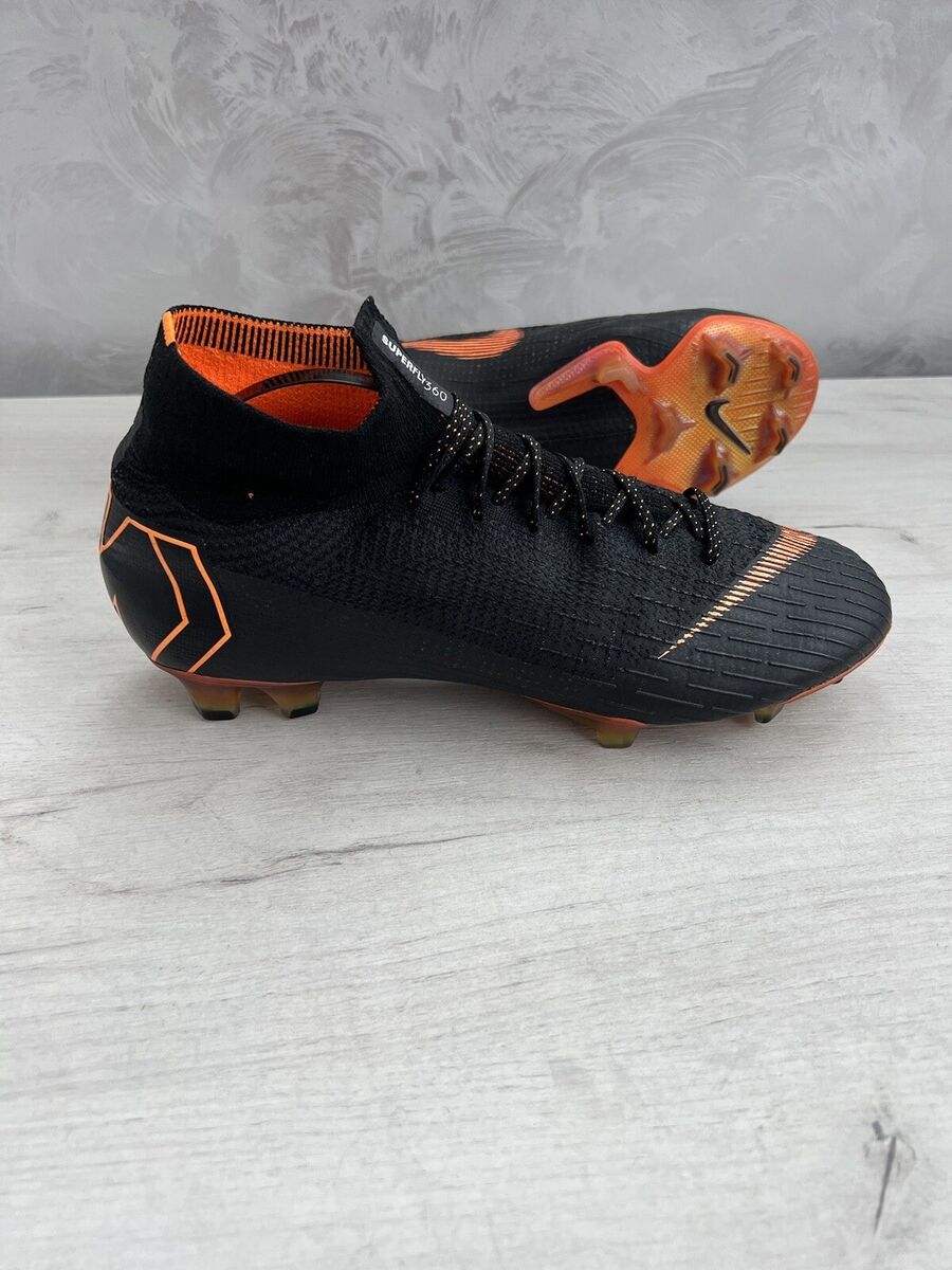 Nike Mercurial Superfly 6 Elite FG Black Orange ACC Football Nike Mercurial Superfly 6 Elite FG Black Orange ACC Football