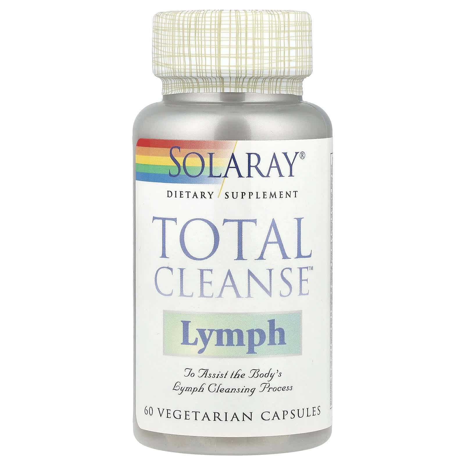 Solaray, Total Cleanse, Lymph, 60 Vegetarian Capsules