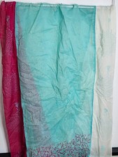 Pre-owned Ethnic Pakistani Indian Duppata Saree Scarf Printed Wrap Stole D107 