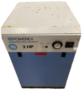POWEREX SLP030641 Oilless Rotary Scroll Compressor 460V 3 Phase - 3 HP