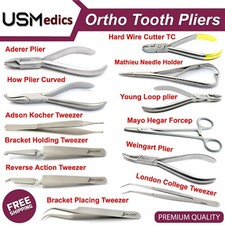 Surgical Ortho Tooth Braces Pliers Orthodontic Dental Instruments KIT BEADEN 