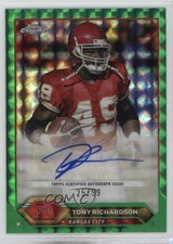 2023 Topps Composite Green Geometric Refractor 25/99 Tony Richardson Auto 0j5z