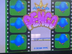 Pepenga Pengo MD NTSC-J CIB Japan Import Retro Sega Mega Drive Japanese