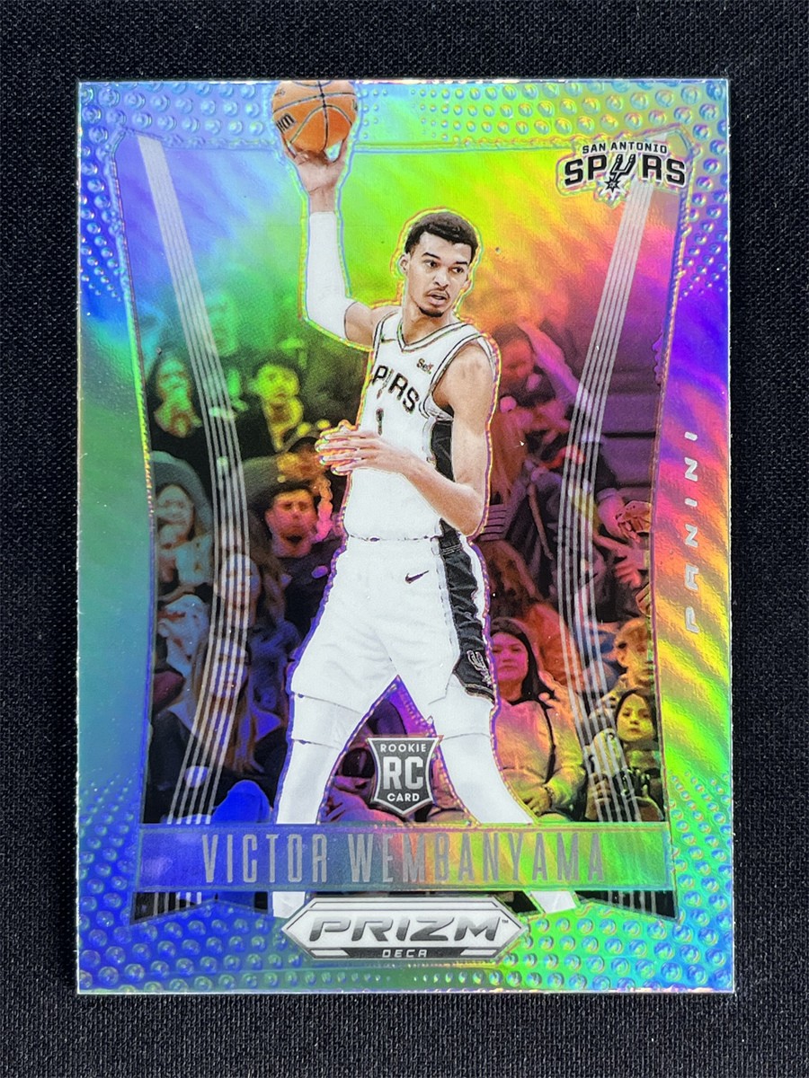 2023-24 Panini Prizm DECA Victor Wembanyama Silver Prizm Rookie RC Spurs #116
