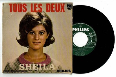 SHEILA Vinyl 45 Runden EP BEIDE - IM EIS - PHILIPS 437128 punki64