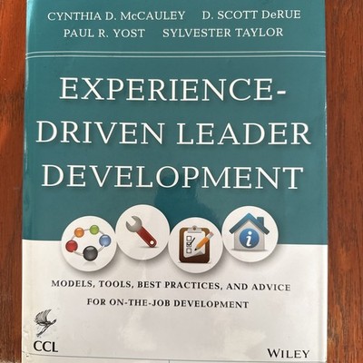 JB Ccl (Center for Creative Leadership) Ser.: Experience-Driven Leader...