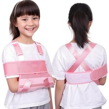Kids Upper Extremity Sling, Breathable  Comfort Arm Sling Shoulder Immobilizer