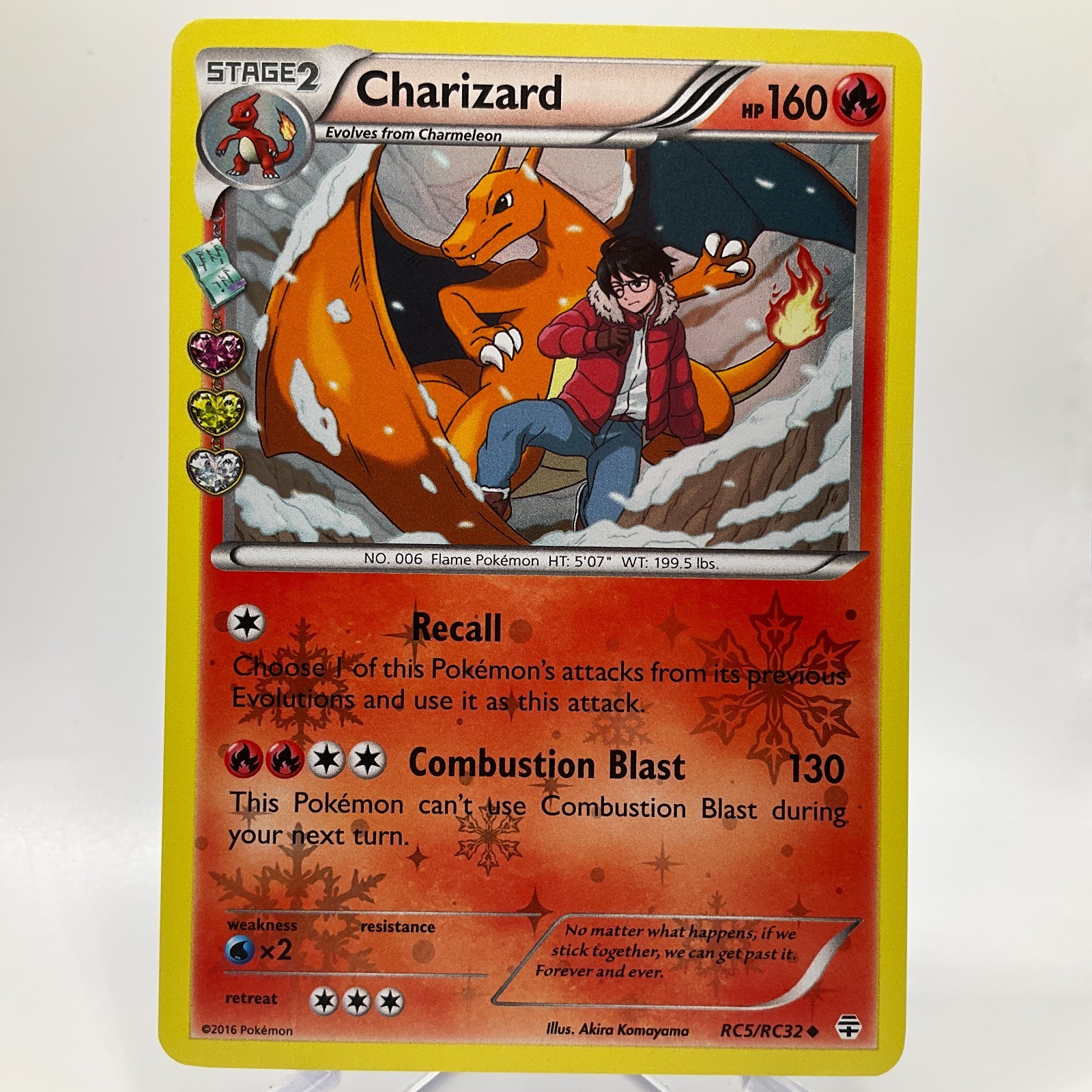 Charizard RC5/RC32 Generations: Radiant Collection Holo Pokemon Card LP
