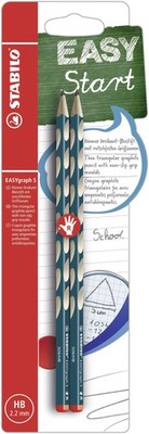 STABILO - Ergonomisch grafietpotlood voor rechtshandigen - EASYgraph S - HB - 2