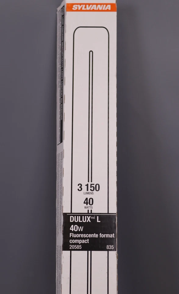 Sylvania Bulb CFL 40W T5 2G11 Base Twin Tube Long S6767 1 pck - Image 2 of 4