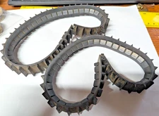 SET OF A C Gilbert Erector "NX" Tread Pulleys, Original