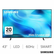 Samsung UE43U8020HKXXU 43 Inch LED 4K Ultra HD Smart TV