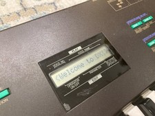 Vintage Yamaha DX27 Synthesizer Keyboard FM Synthesizer With PSU