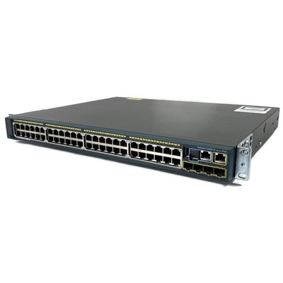 Cisco WS-C2960S-48LPS-L Catalyst 2960S 48-Port PoE+ Gigabit Network Switch