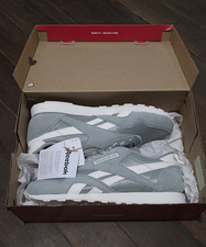 Reebok Classic Nylon Women's Running Shoes Green Chalk Breathable US 8