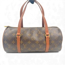 Echte Louis Vuitton Monogram Papillon 30 M51385 Damen Handtasche KA664
