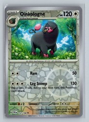 Oinkologne 157/198 Reverse Holo Scarlet & Violet Base Set