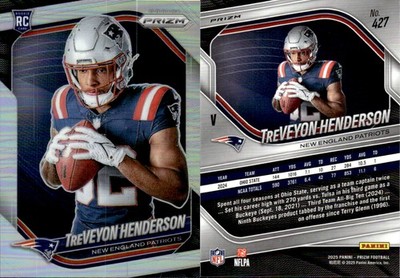 2025 Panini Prizm #427 TreVeyon Henderson Silver